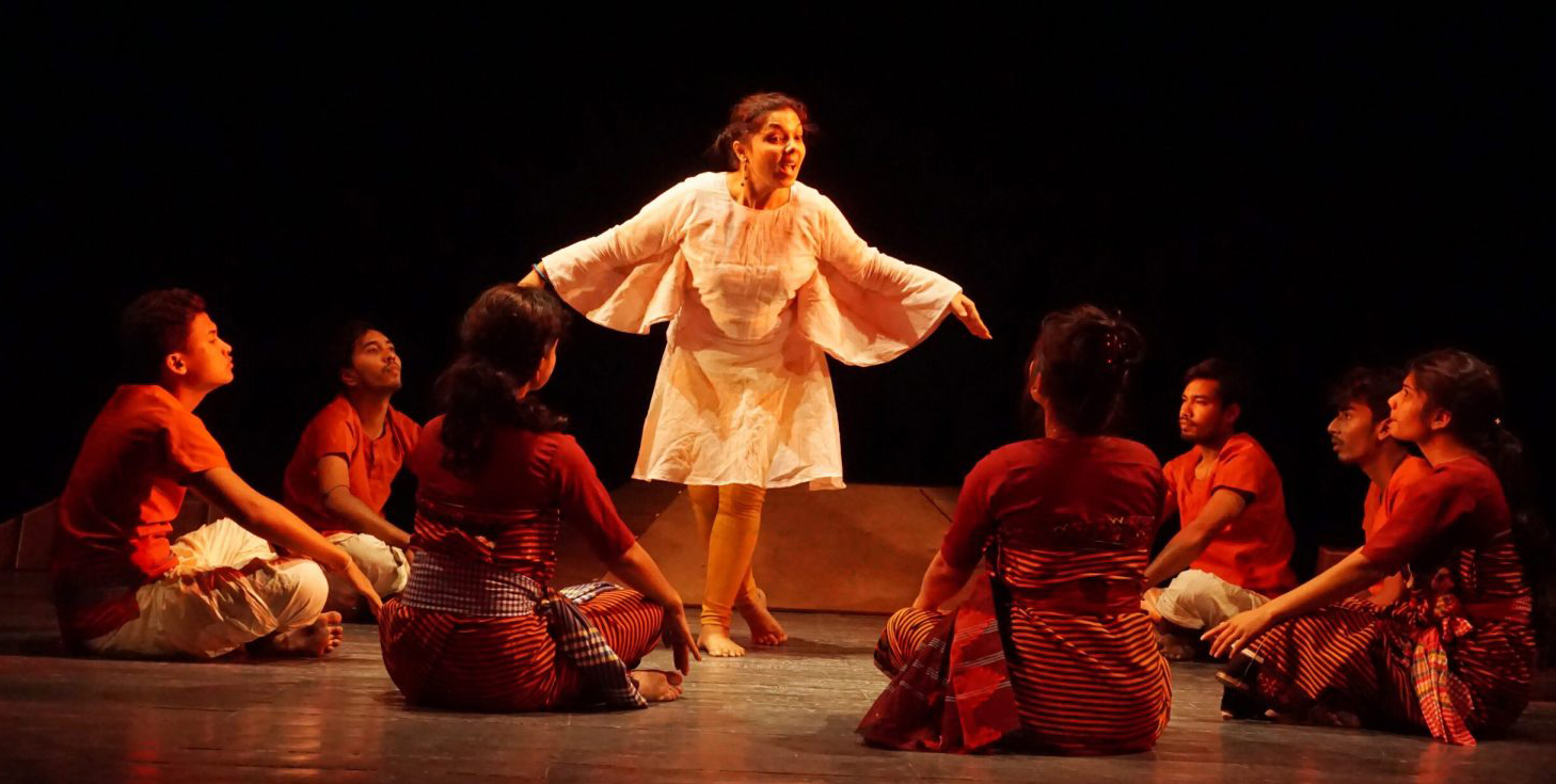 কমলগঞ্জে মণিপুরি থিয়েটারে মঞ্চস্থ ‘ও মন পাহিয়া’ দর্শক হৃদয়ে সাড়া জাগিয়েছে