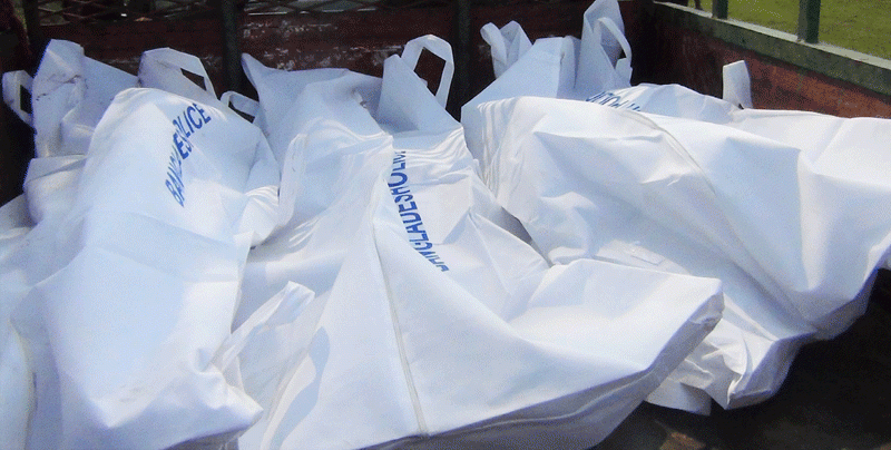 বড়লেখায় স্ত্রীসহ চারজনকে হত্যার পর যুবকের আত্মহত্যার ঘটনায় পৃথক মামলা