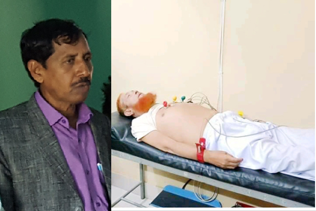 বড়লেখায় শিক্ষা কর্মকর্তা রফিজ মিঞার কাছে প্রধান শিক্ষক লাঞ্ছিত