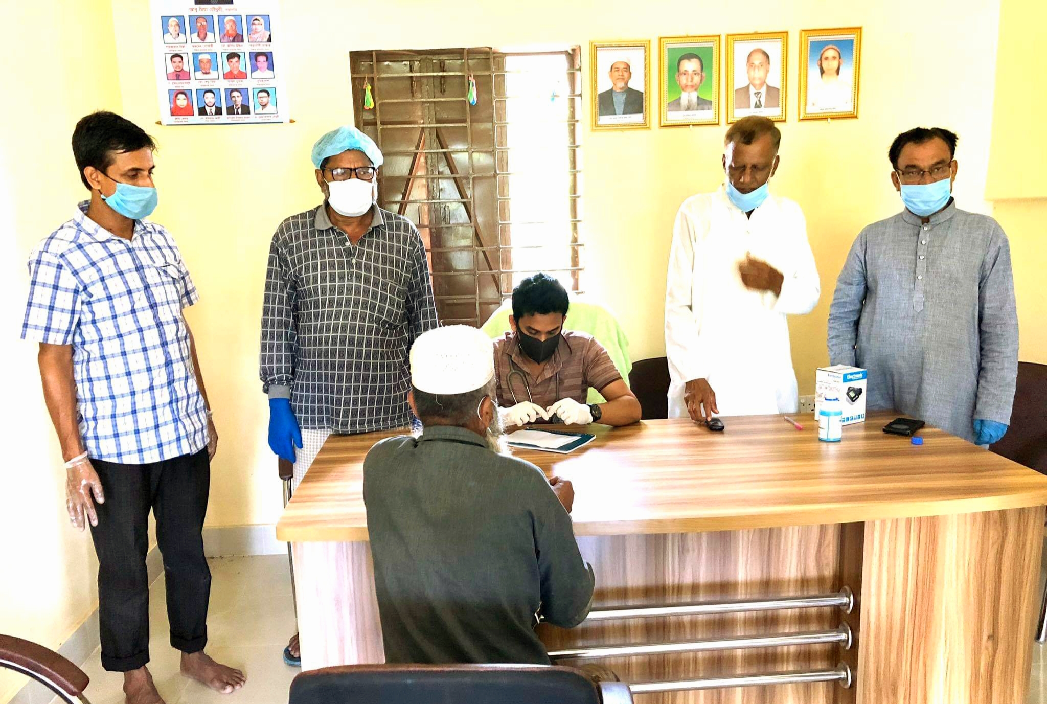 মৌলভীবাজারে  ফ্রী টেলি-মেডিসিন ও ঔষধ বিতরণ