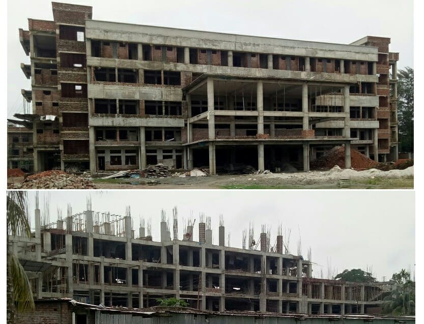 “পটুয়াখালী মেডিকেল কলেজের বিভিন্ন ভবনের কাজের অগ্রগতি কাচ্ছিম গতিতে”