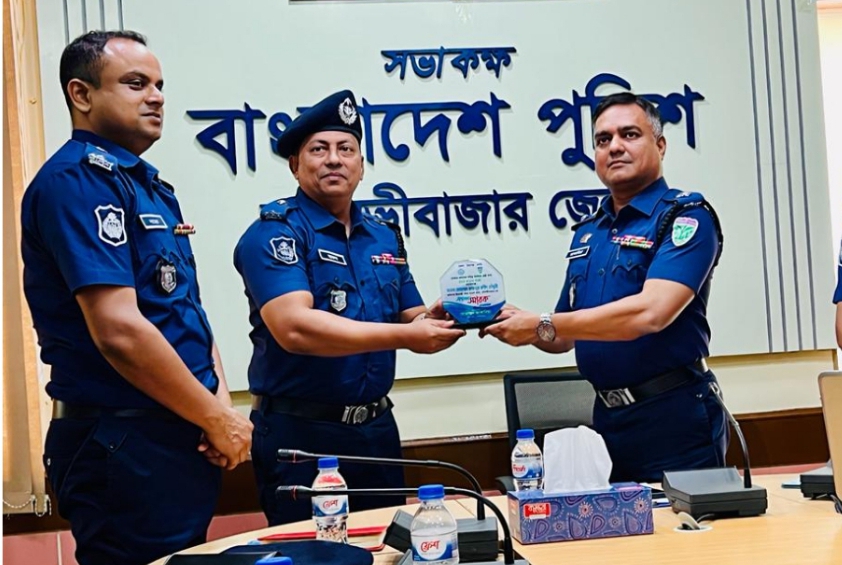 ২য় বার হলেন জেলার শ্রেষ্ঠ ওসি হারুনূর রশীদ চৌধুরী!