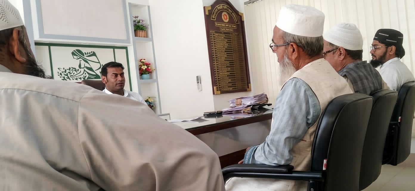 কমলগঞ্জ উপজেলা প্রশাসনের সাথে ১নং রহিমপুর ইউনিয়ন উন্নয়ন পরিষদের মতবিনিময় সভা অনুষ্ঠিত।