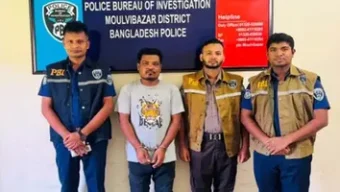 মৌলভীবাজারের শমশেরনগরে চাঞ্চল্যকর ছিন/তাইয়ের মূল হোতা ‘বটলা সেলিম’-কে চট্টগ্রাম থেকে গ্রে/প্তার